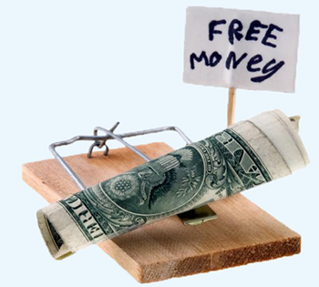 scam money trap