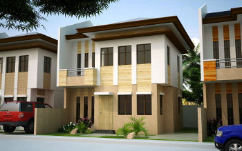 single-attached-house-design Single Family, Attached House